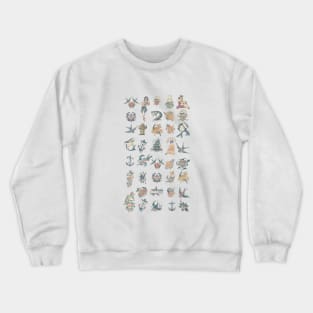 TATTOO DESIGNS Crewneck Sweatshirt